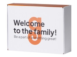 Разное Коробка подарочная «Zand» M, белый (уф на вылет)