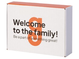 Разное Коробка подарочная «Zand» M, белый (уф на вылет)