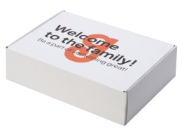 Разное Коробка подарочная «Zand» M, белый (уф на вылет)