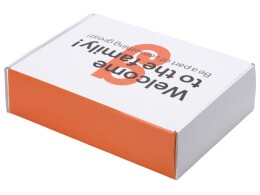 Разное Коробка подарочная «Zand» M, белый (уф на вылет)