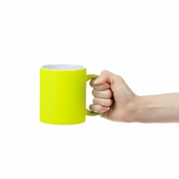 Molti Кружка Colorido, желтый неон