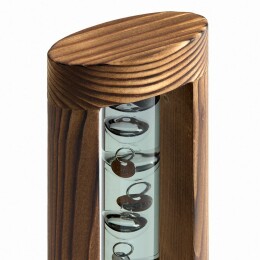 Разное Термометр «Галилей» в деревянном корпусе, серый