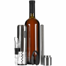 Molti Винный набор Veritas, черный с серебристым
