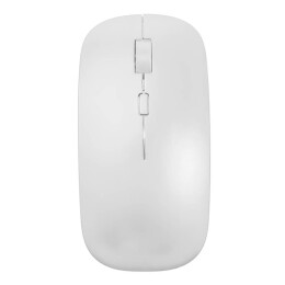 Happy gifts Мышь беспроводная OPTIC, белая, пластик