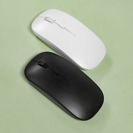 Happy gifts Мышь беспроводная OPTIC, белая, пластик