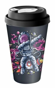 сделано в России Стакан с крышкой Tumbler на заказ, M