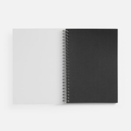 Разное Блокнот на пружине Novalis, черный