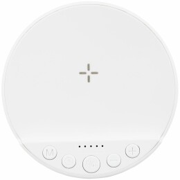 Indivo Bluetooth-колонка с беспроводной зарядкой relaxTime, белая