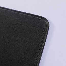 Bizzon Коврик для мыши GLIDE S, 26*21*0,3см, прошитый край, черный