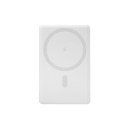 Portobello Внешние Аккумуляторы Внешний аккумулятор Atlantis PD Plus 10000mAh с функцией беспроводной зарядки 15W, серебряный