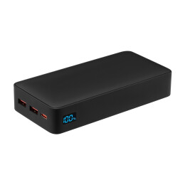 Portobello Внешние Аккумуляторы Внешний аккумулятор с подсветкой Ancor PD Plus 20000 mAh, черный