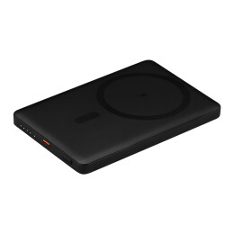 Portobello Внешние Аккумуляторы Внешний аккумулятор Atlantis PD 5000mAh с функцией беспроводной зарядки 15W, черный