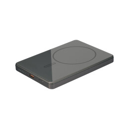 Portobello Внешние Аккумуляторы Внешний аккумулятор Onyx PD 5000mAh с функцией беспроводной зарядки 15W, серый