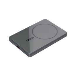 Portobello Внешние Аккумуляторы Внешний аккумулятор Onyx PD 5000mAh с функцией беспроводной зарядки 15W, серый