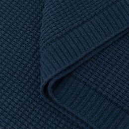 Portobello Пледы Плед Malta Soft вязаный, 160*90 см, синий