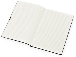 Lettertone Блокнот "Horizon" с горизонтальной резинкой, гибкая обложка, 80 листов, черный