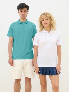 Sol's Рубашка поло унисекс Pitcher, белая