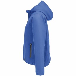 Sol's Куртка софтшелл с капюшоном женская Falcon Women, ярко-синяя (royal)