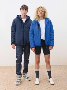 Sol's Куртка софтшелл с капюшоном женская Falcon Women, ярко-синяя (royal)