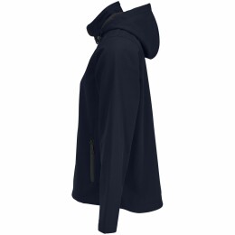 Sol's Куртка софтшелл с капюшоном женская Race Women, темно-синяя