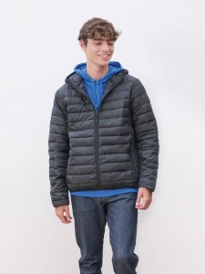 Sol's Куртка с капюшоном мужская Stream Men, черная