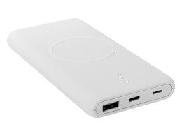 Evolt Внешний беспроводной аккумулятор c QC/PD "Reload", 10000 mAh, белый (Р)