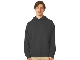 Разное Толстовка с капюшоном оверсайз «Berlin» унисекс, темно-серый