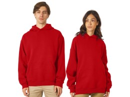 Разное Толстовка с капюшоном оверсайз «Berlin» унисекс, красный