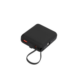 Portobello Внешние Аккумуляторы Внешний аккумулятор с подсветкой Ritter PD 10000mAh с функцией беспроводной зарядки 15W, черный