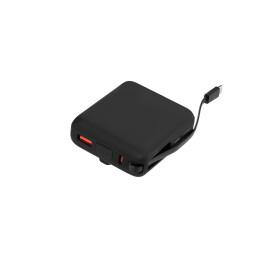 Portobello Внешние Аккумуляторы Внешний аккумулятор с подсветкой Ritter PD 10000mAh с функцией беспроводной зарядки 15W, черный