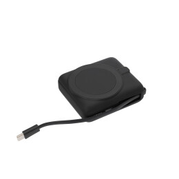 Portobello Внешние Аккумуляторы Внешний аккумулятор с подсветкой Ritter PD 10000mAh с функцией беспроводной зарядки 15W, черный