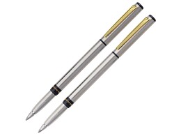 Pierre Cardin Набор Pierre Cardin PEN&PEN: ручка шариковая + роллер. Цвет - серебристый. Упаковка Е.