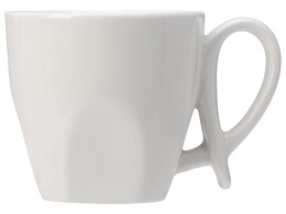 Eat&Bite Кофейная пара с бамбуковым блюдцем "Mandy", белый (Р)