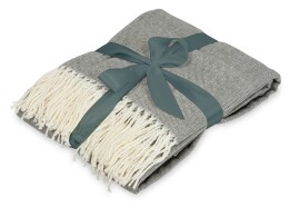 Разное Акриловый плед Dapple 160x210 см, холодный серый (Р)