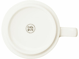 Eat&Bite Набор чашка с бамбуковым блюдцем "Sheffield", белый (Р)