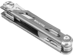 ROCKTOL Нож-мультитул Rocktol 12 в 1 с титановыми ручками, серый