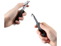 Nextool Мультитул-книпсер Nextool Multi Functional Nail Clipper, черный, 6 функций
