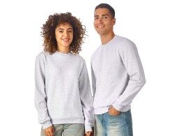 U Basic Свитшот Monaco унисекс, белый меланж