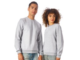 U Basic Свитшот Monaco унисекс, серый меланж