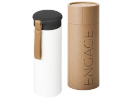 Разное Подарочный набор с пледом, термосом "Cozy hygge" 2.0, белый