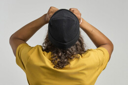 Atlantis Шапка вязаная двойная Wind-S с патчем