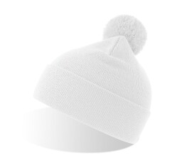 Atlantis Шапка вязаная двойная Wind-S с помпоном