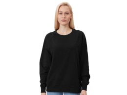 US Basic Свитшот оверсайз с рукавом реглан «Belgrade», унисекс, черный