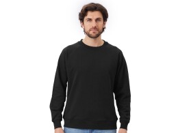 US Basic Свитшот оверсайз с рукавом реглан «Belgrade», унисекс, черный