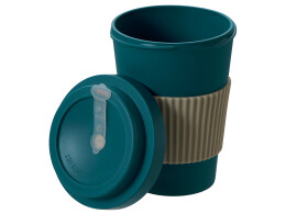 Разное Термокружка "Muffin" из натуральных волокон, бензиновый синий