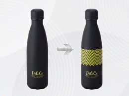 Разное Вакуумная термобутылка «Vacuum bottle C1», soft touch, 500 мл, черный, с УФ печатью