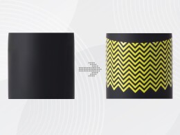 Разное Вакуумная термобутылка «Vacuum bottle C1», soft touch, 500 мл, черный, с УФ печатью