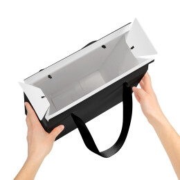 Portobello подарочная упаковка Подарочная коробка-пакет универсальная большая, черная