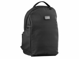 Voyager Рюкзак Sofit для ноутбука из экокожи, черный с гравировкой