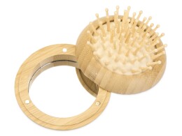 Разное Расческа с зеркалом из бамбука "Daisy", натуральный